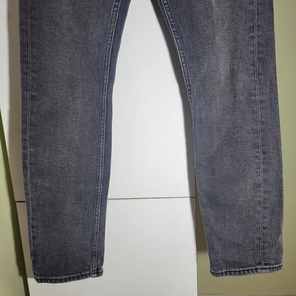 Levis 505 orange tab straight leg jeans charcoal black gray size  26 - Picture 3 of 12